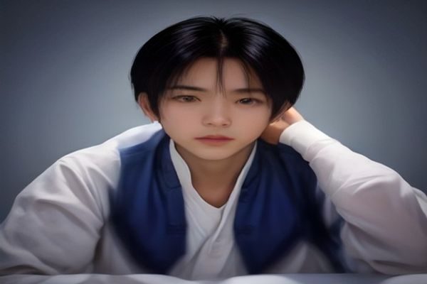 书架上整齐排列的各类网络小说，暖光照射下呈现出丰富的高h类型文学题材分类，评测氛围感强