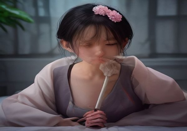 现代都市风格插图，两位男性角色在咖啡馆窗边对视，体现耽美高h题材的情感细腻与都市氛围